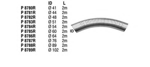 FENNO P8780R Flex Hose, exhaust system